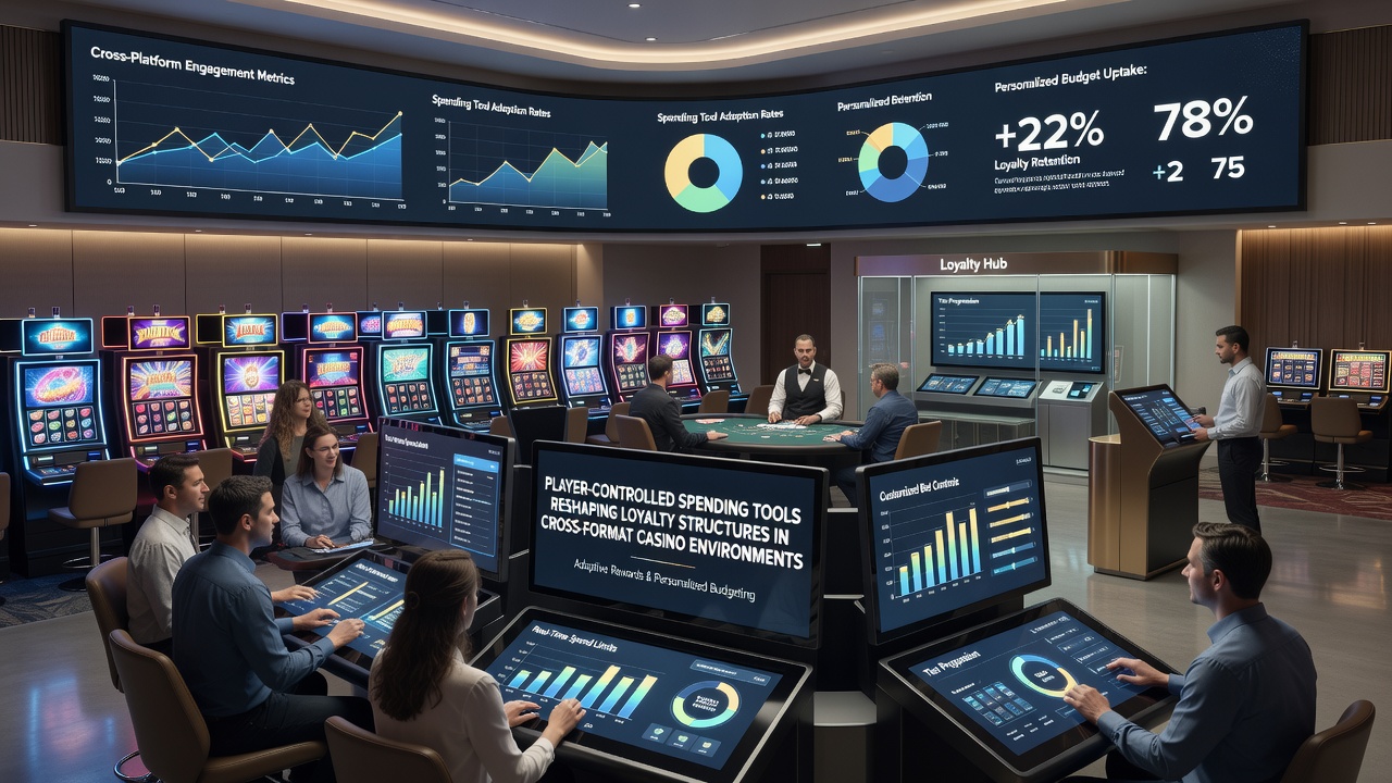 Grafik zu Veränderungen in Treueprogrammen durch spielerdefinierte Limits in verschiedenen Casino-Formaten